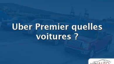 Uber Premier quelles voitures ?